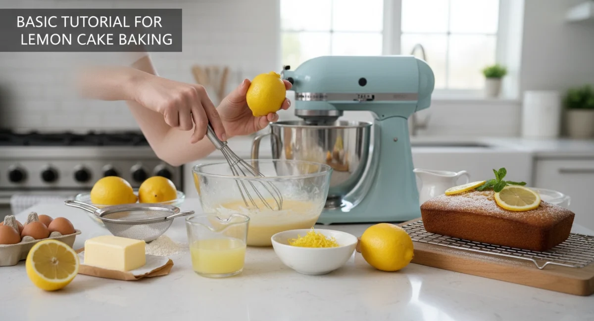 Basic Tutorial for Lemon Cake Baking Step by Step Guide