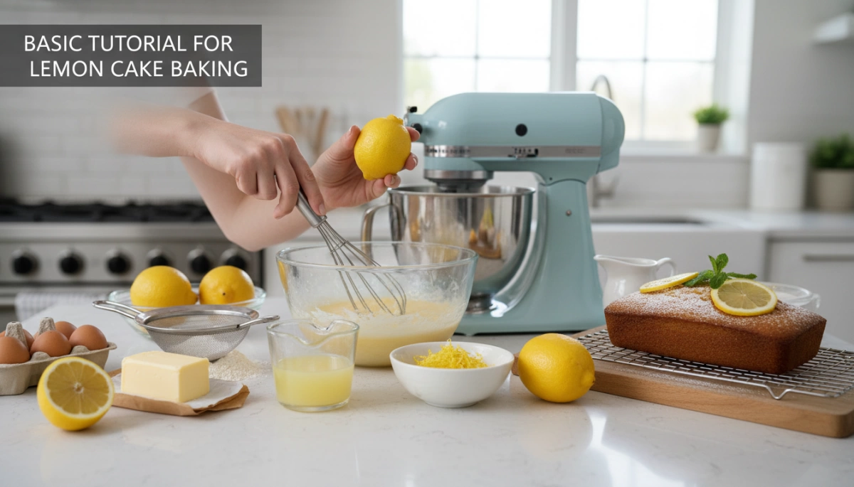 Basic Tutorial for Lemon Cake Baking Step by Step Guide