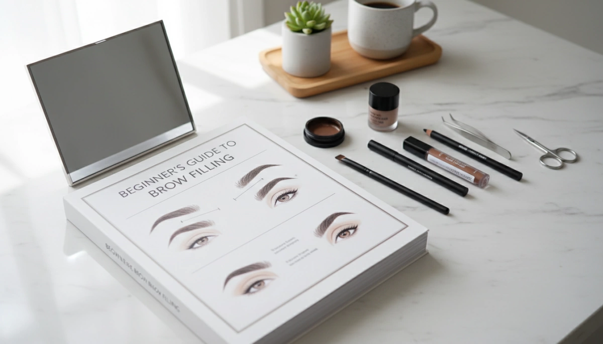 Beginner Guide to Brow Filling Natural Fluffy Brows Step by Step