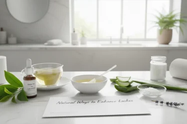 Natural Ways to Enhance Lashes for Longer Thicker Healthy Growth