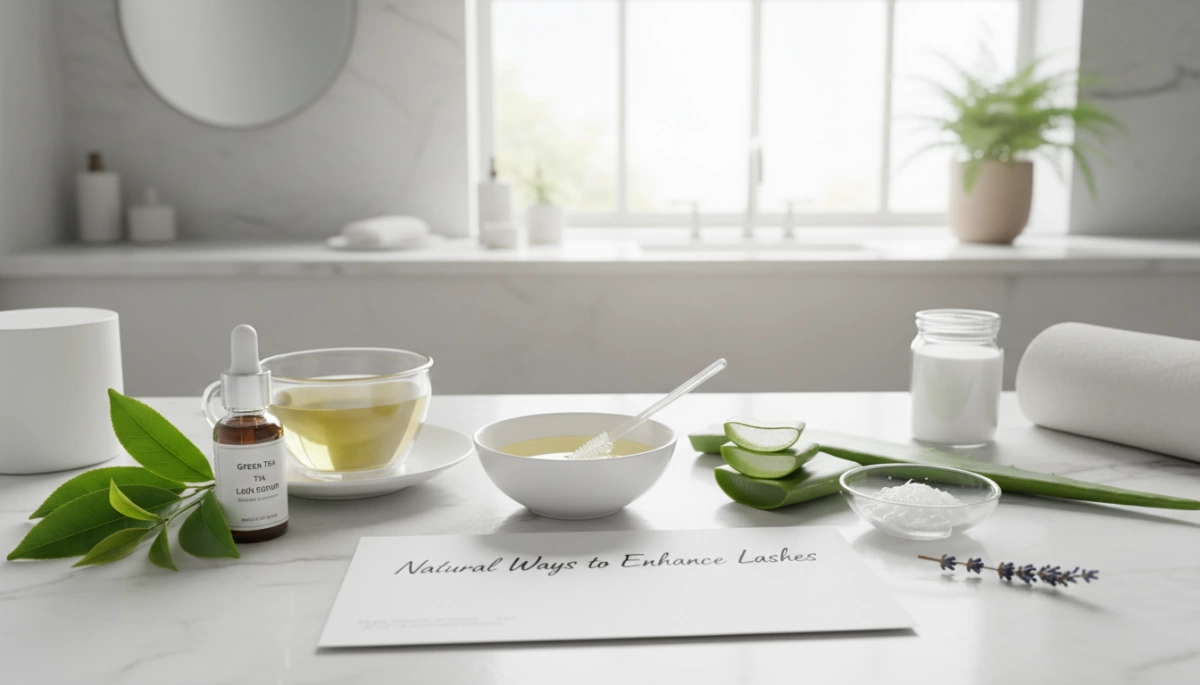 Natural Ways to Enhance Lashes for Longer Thicker Healthy Growth