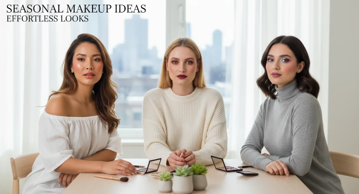 Seasonal Makeup Ideas for Effortless Natural Beauty All Year