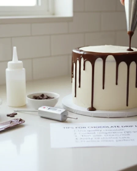 Perfect Chocolate Drip Icing Tips for Baking Glossy Ganache Drips